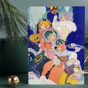 Cartes Pour Fêtes Annuelles Chansons de Noël vintage