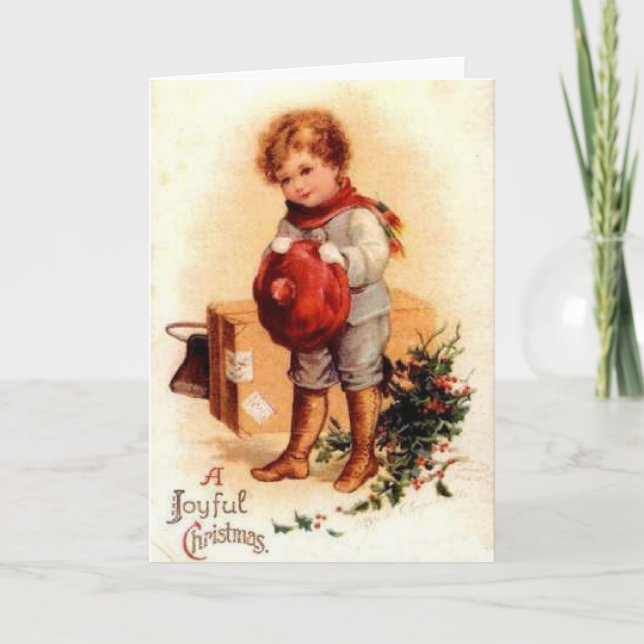 Cartes Pour Fêtes Annuelles Chanter des chants de Noël (Devant)