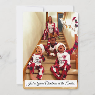 Cartes Pour Fêtes Annuelles Chaos de Noël