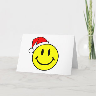 Cartes Pour Fêtes Annuelles Chapeau de Père Noël)