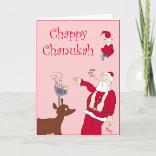 Cartes Pour Fêtes Annuelles Chappy Chanukah