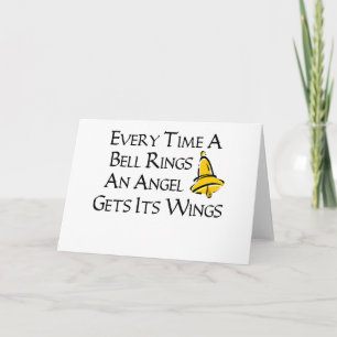 Cartes Pour Fêtes Annuelles Chaque fois qu'une cloche sonne