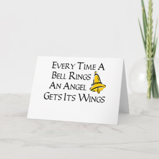 Cartes Pour Fêtes Annuelles Chaque fois qu'une cloche sonne