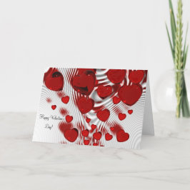 Cartes Pour Fêtes Annuelles Chaque jour est Valentine Romantic Grey Card