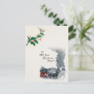 Cartes Pour Fêtes Annuelles Chariot à cheval de Noël