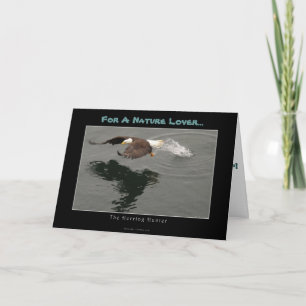 Cartes Pour Fêtes Annuelles Chasse à l'aigle à tête blanche article cadeau