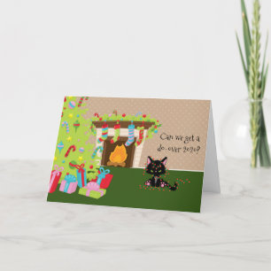 Cartes Pour Fêtes Annuelles Chat Grumpy de Noël faire plus de 2020