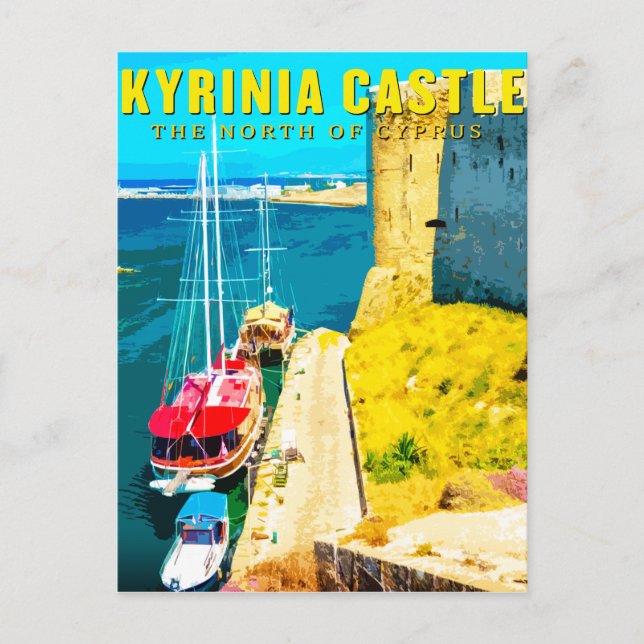 Cartes Pour Fêtes Annuelles château de kyrenia - Le nord de chypre (Devant)