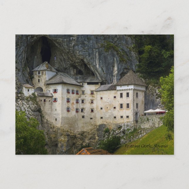 Cartes Pour Fêtes Annuelles Château de Postojna, Slovénie (Devant)