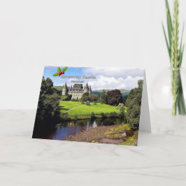 Cartes Pour Fêtes Annuelles Château d'Inveraray de Noël - clan Campbell
