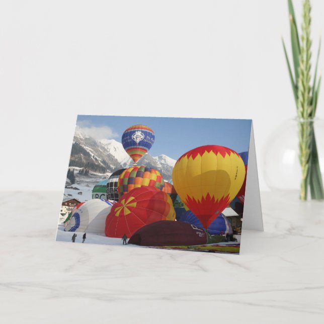 Cartes Pour Fêtes Annuelles Château d'Oex (Devant)