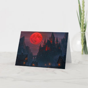 Cartes Pour Fêtes Annuelles Château du Sang du Vampire
