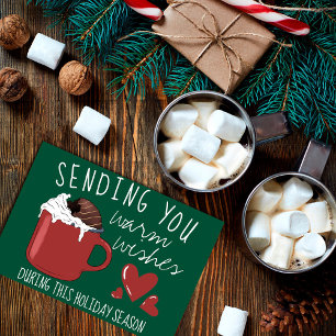 Cartes Pour Fêtes Annuelles Chaud Warm Wong Hot Cocaca Noël