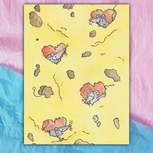 Cartes Pour Fêtes Annuelles Cheesy Hearts Saint Valentin