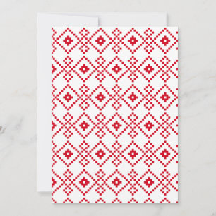 Cartes Pour Fêtes Annuelles Chemise de Noël uni