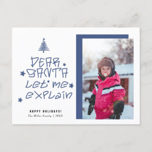Cartes Pour Fêtes Annuelles Cher Noël Père Noël