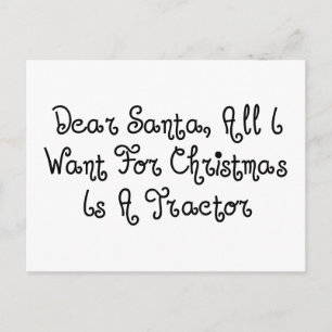 Cartes Pour Fêtes Annuelles Cher Père Noël Tout Ce Que Je Veux Pour Noël Est U