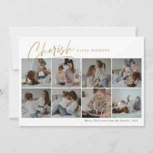 Cartes Pour Fêtes Annuelles Chercher chaque instant photo moderne Collage
