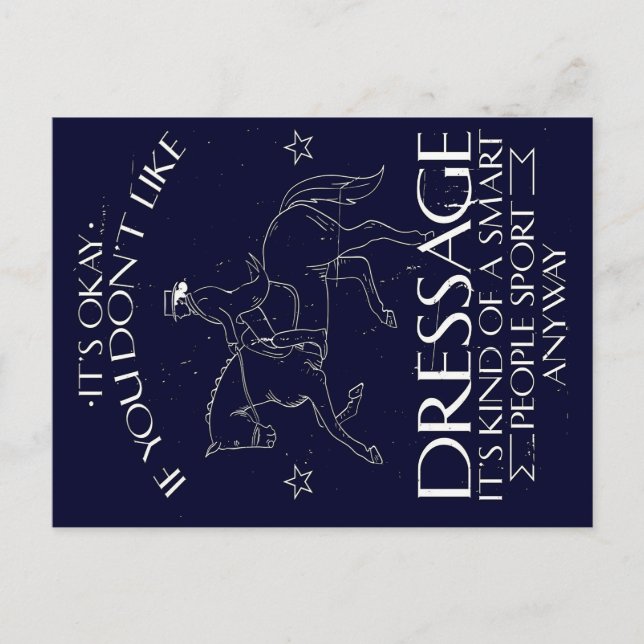 Cartes Pour Fêtes Annuelles Cheval de l'cavalier | Cadeau d'amour (Devant)