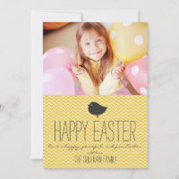 Chevron Happy Easter Card