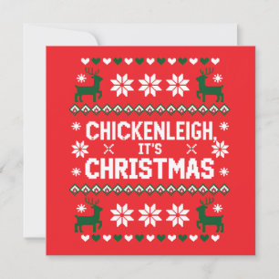 Cartes Pour Fêtes Annuelles Chickenleigh C'est Noël Drôle de Noël Poulet 