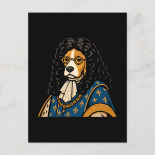 Cartes Pour Fêtes Annuelles Chien Beagle royal Sa Majesté la bouffée