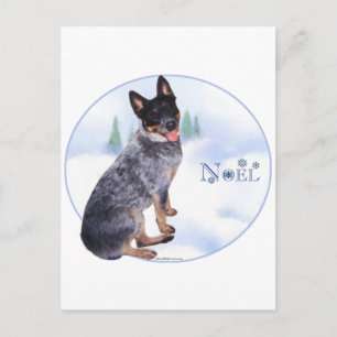 Cartes Pour Fêtes Annuelles Chien Bouvier Australien Noel