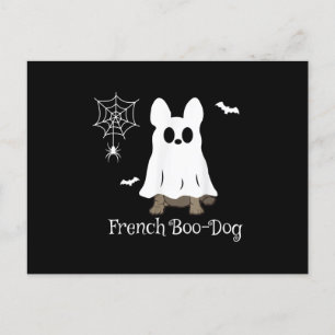 Cartes Pour Fêtes Annuelles Chien-chien français Halloween Chien-chien-chien-c