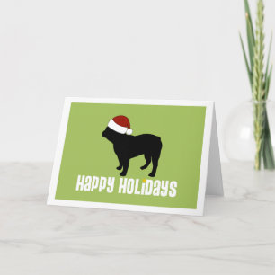 Cartes Pour Fêtes Annuelles Chien de taureau français