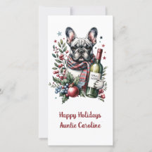 Chien d'eau de vacances de Noël
