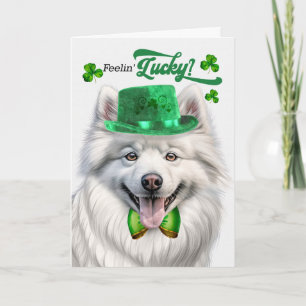 Cartes Pour Fêtes Annuelles Chien Esquimau Américain Bonne Saint-Patrick