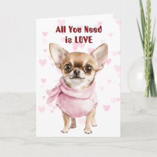 Cartes Pour Fêtes Annuelles Chihuahua Chien tout ce dont vous avez besoin Vale