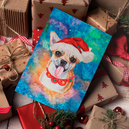 Cartes Pour Fêtes Annuelles Chihuahua race Chien Noël