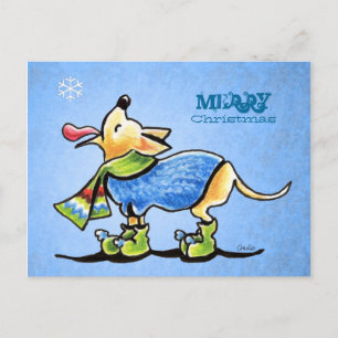 Cartes Pour Fêtes Annuelles Chihuahua Snowflake Noël personnalisé