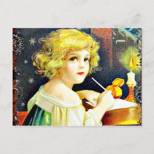 Cartes Pour Fêtes Annuelles Child de Victorian