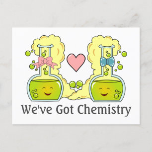 Cartes Pour Fêtes Annuelles Chimiste Pun Nous avons des béchers de chimie