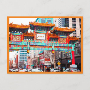 Cartes Pour Fêtes Annuelles Chinatown à Washington DC.