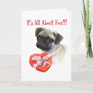 Cartes Pour Fêtes Annuelles Chiot de Puggle tout au sujet de vous