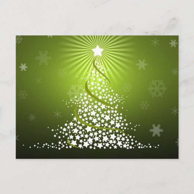 Cartes Pour Fêtes Annuelles Chirstmas glamorous (Devant)