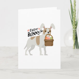 Cartes Pour Fêtes Annuelles Chiwawa Pâques drôle pour le chien d'amour de