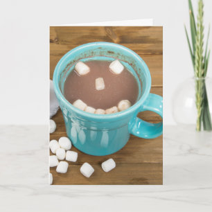 Cartes Pour Fêtes Annuelles Chocolat chaud de Noël