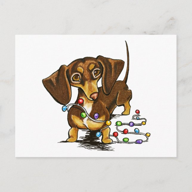 Cartes Pour Fêtes Annuelles Chocolat Holiday Cheval (Devant)