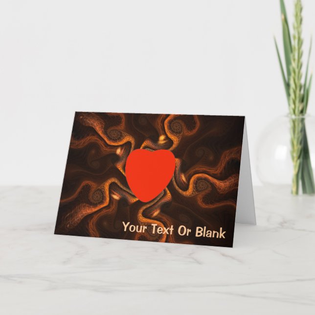 Cartes Pour Fêtes Annuelles Chocolat mexicain (Devant)
