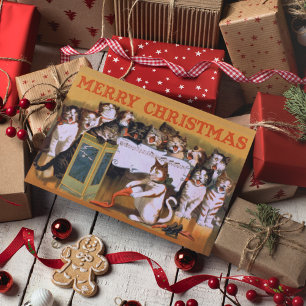 Cartes Pour Fêtes Annuelles Chorale de Noël