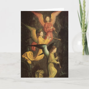 Cartes Pour Fêtes Annuelles Chorale des anges de Simon Marmion, Art Renaissanc