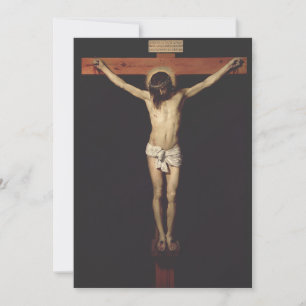 Cartes Pour Fêtes Annuelles Christ en croix de Diego Velazquez