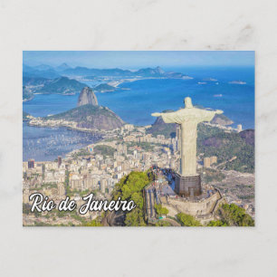 Cartes Pour Fêtes Annuelles Christ Rédempteur, Rio de Janeiro