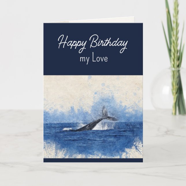 Cartes Pour Fêtes Annuelles Christian Birthday My Love Inspirational (Devant)