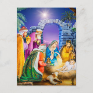 Cartes Pour Fêtes Annuelles Christian Christmas card