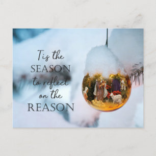 Cartes Pour Fêtes Annuelles Christian Faith Nativité Raison de la saison Photo